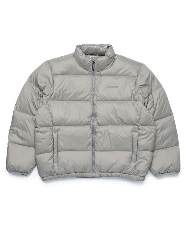 Grey down sale puffer jacket